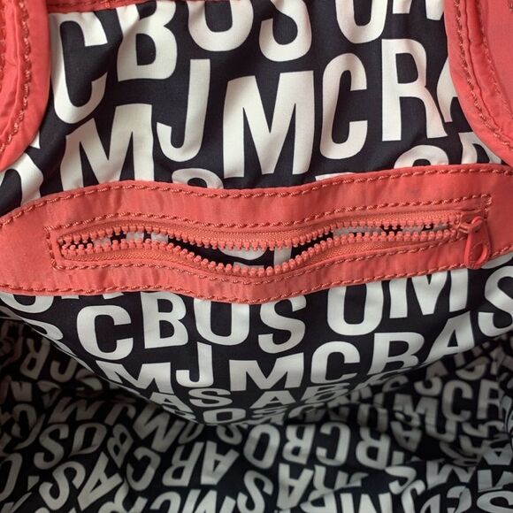 Marc by Marc Jacobs peach nylon quilted workwear tote bag - Picture 7 of 9